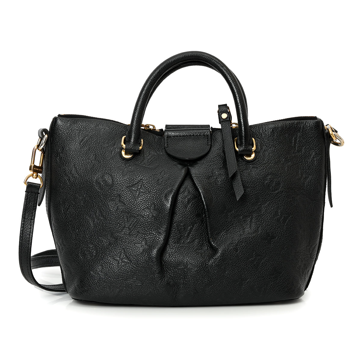 Black Monogram Empreinte Leather Mazarine PM Bag