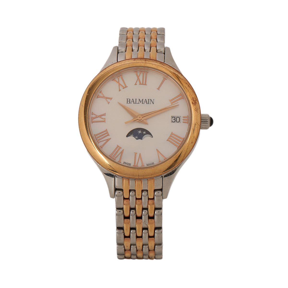 Mop Moon Phase Watch For Women Size: 31mm