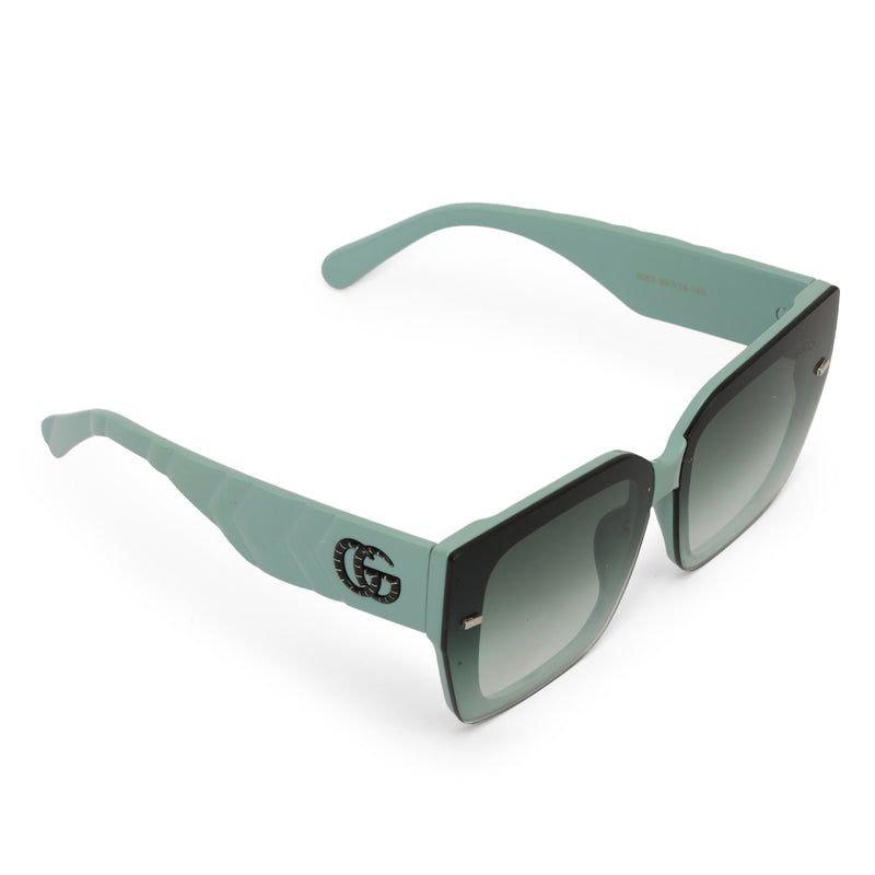 Pre-loved Gucci Aqua Green Sunglasses One Size