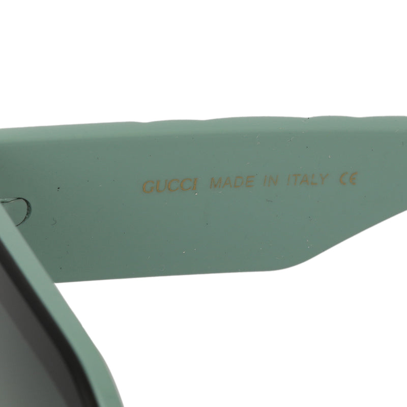 Women pre loved gucci aqua green sunglasses one size price