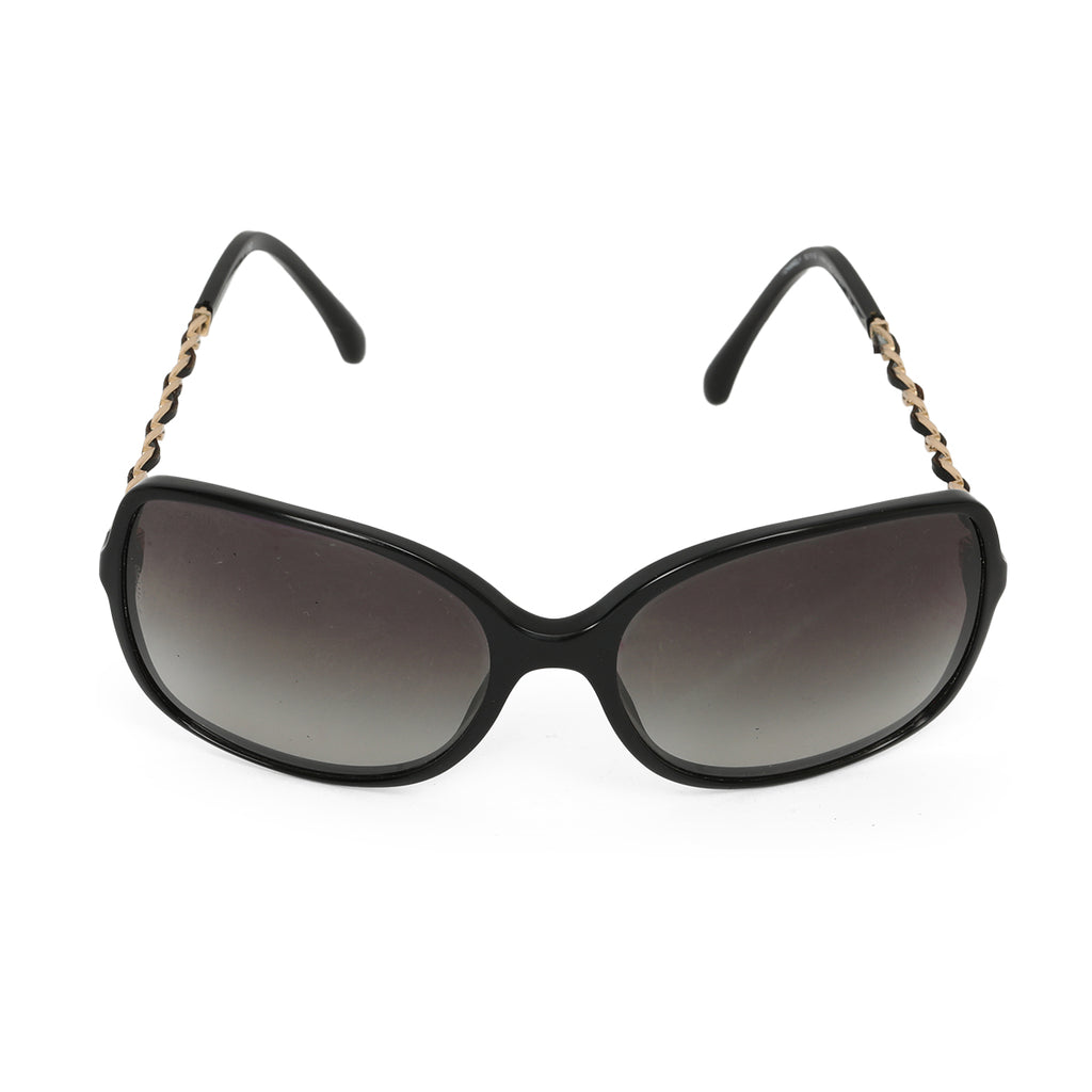 Shop Pre Owned Authentic Chanel 5210-q c.501/3c 57o17 135 3n Black