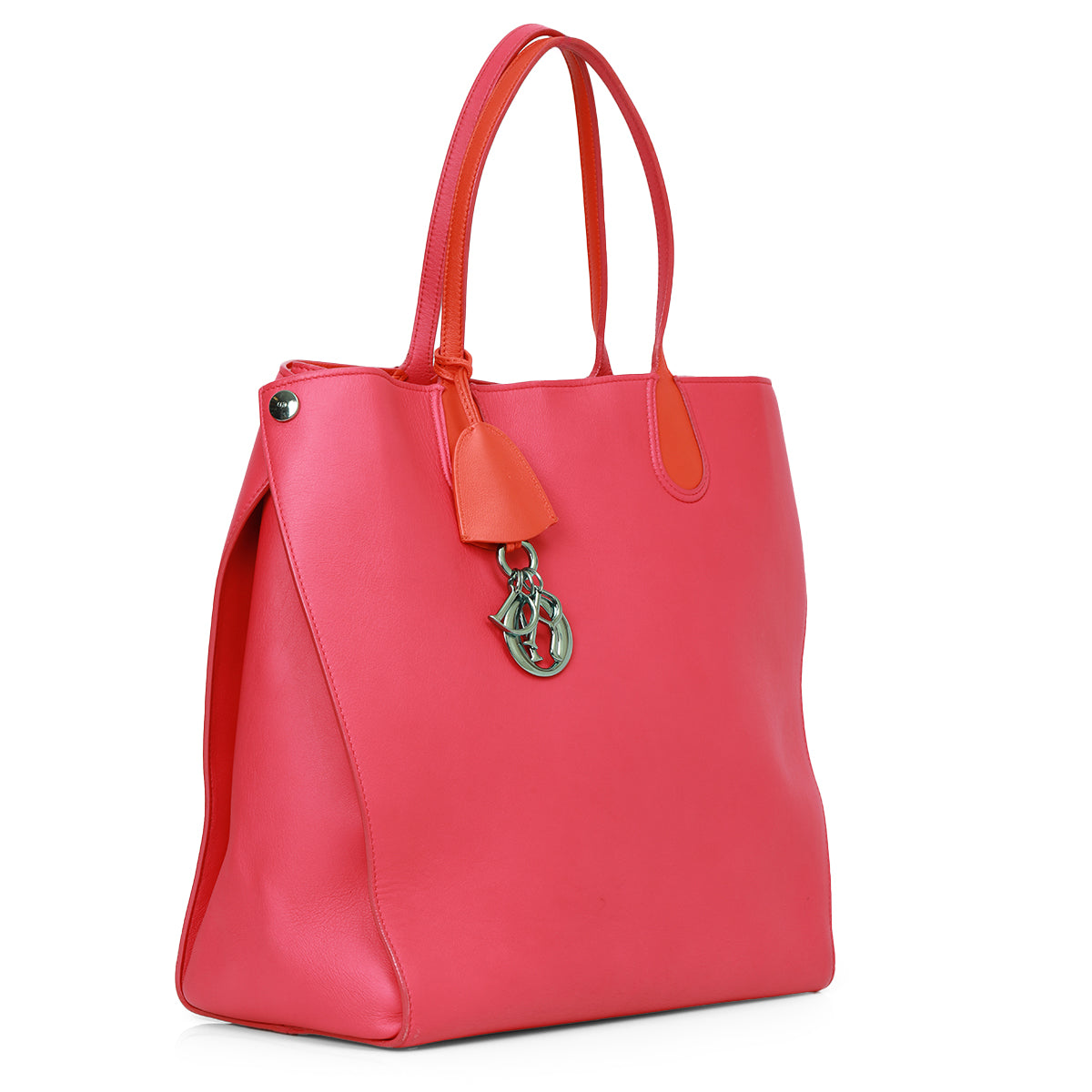 Addict Pink/Orange Large Shopper Tote