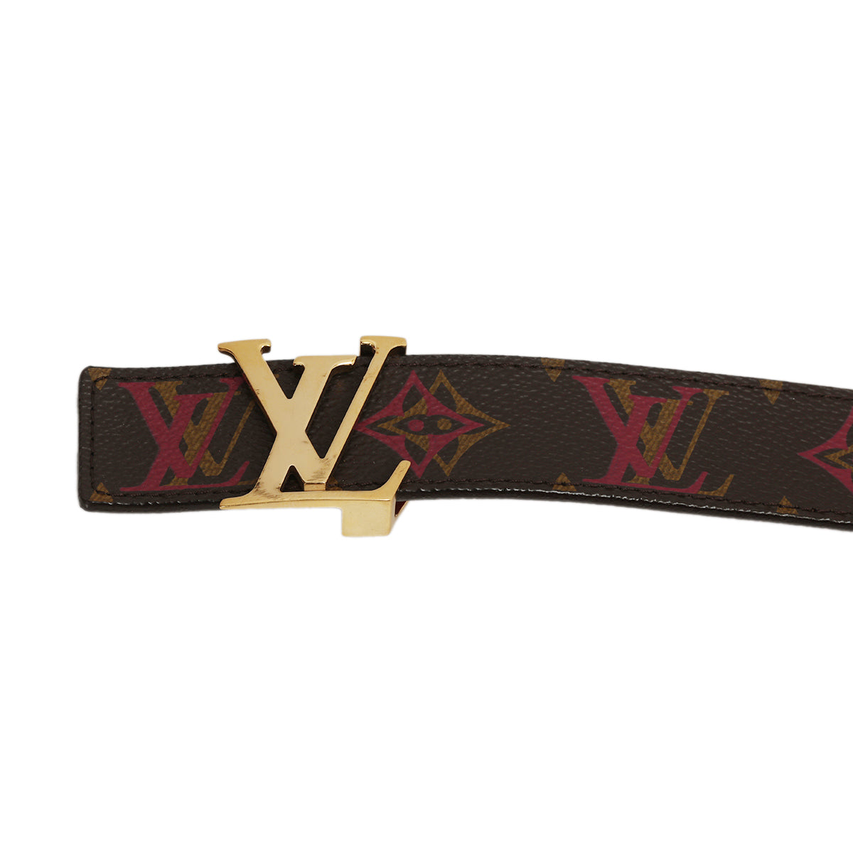 LV Initials 30mm Monogram Belt Size: 34/85