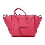 Leather Luggage Fuchsia Phantom Tote Medium