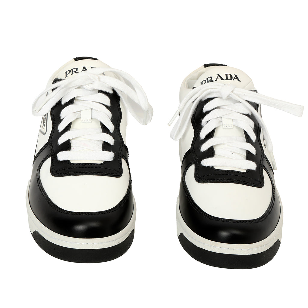 Prada Downtown Leather Sneakers Size: Eur 38 - Main Image