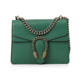 Green Leather Dionysus Shoulder Bag Mini