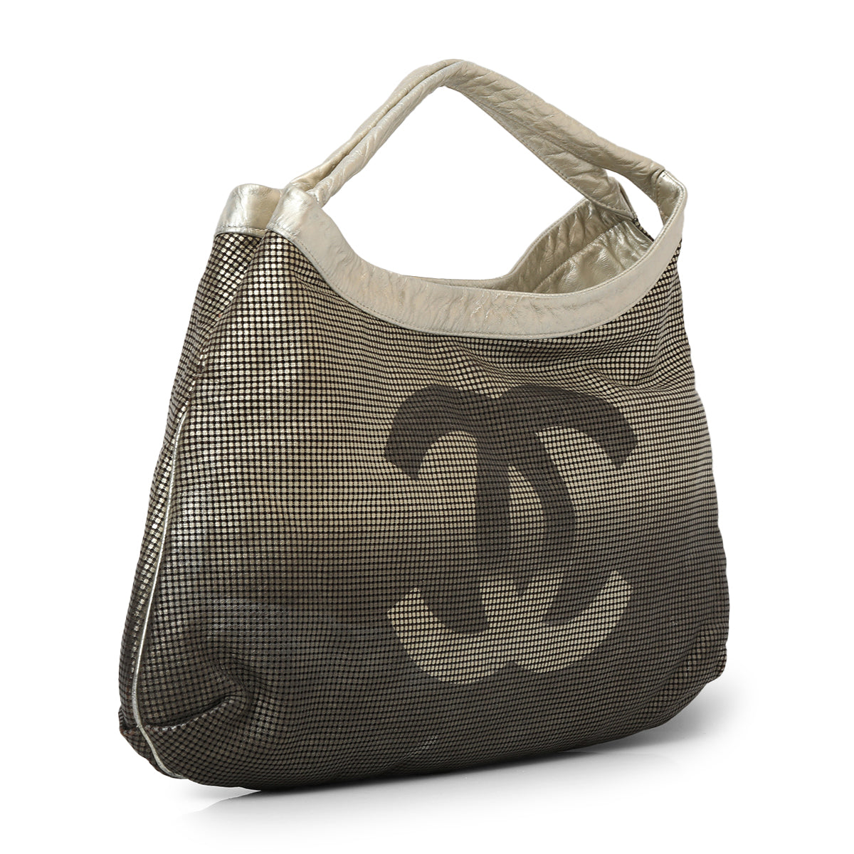 CC Metallic Hollywood Hobo Bag  One Size