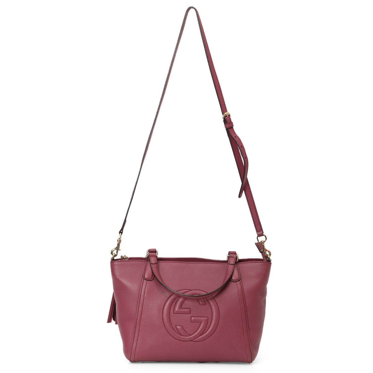 Interlocking G soho Small Leather Tote