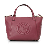 Interlocking G soho Small Leather Tote