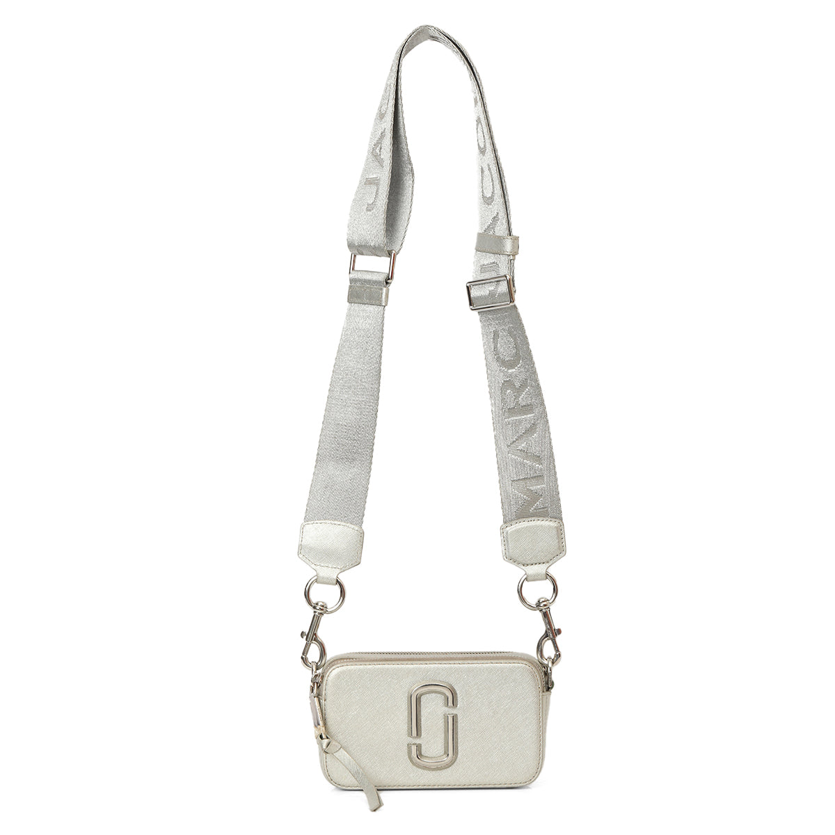 The Snapshot Crossbody Bag - SIlver