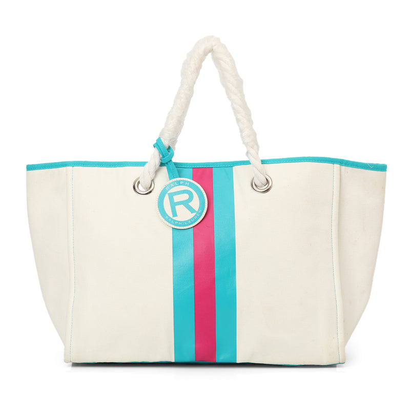 Ralph Lauren White Make Up Bag Medium