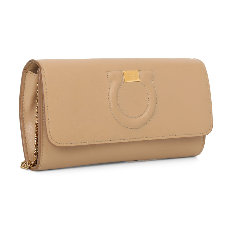 Pre-loved Salvatore Ferragamo Wallet On Chain Bag