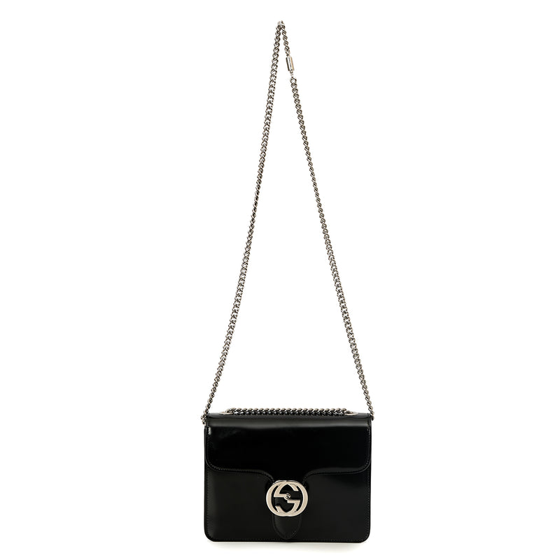 Women pre loved gucci black g bag one size sale