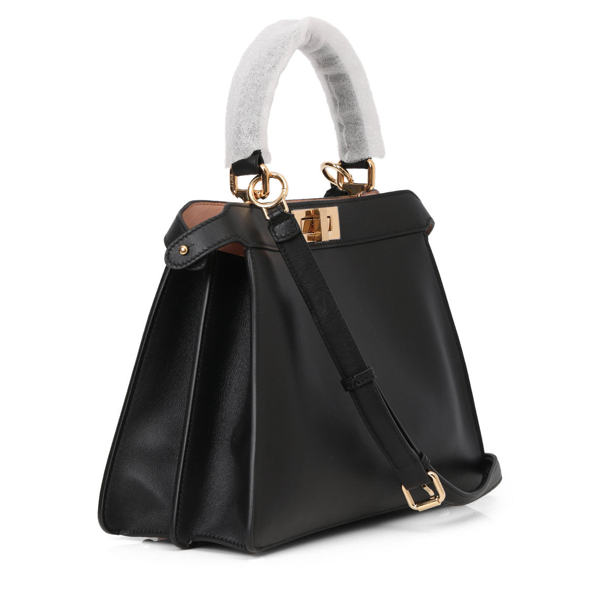 Fendi Peekaboo ISeeU Medium Calf Leather - Black