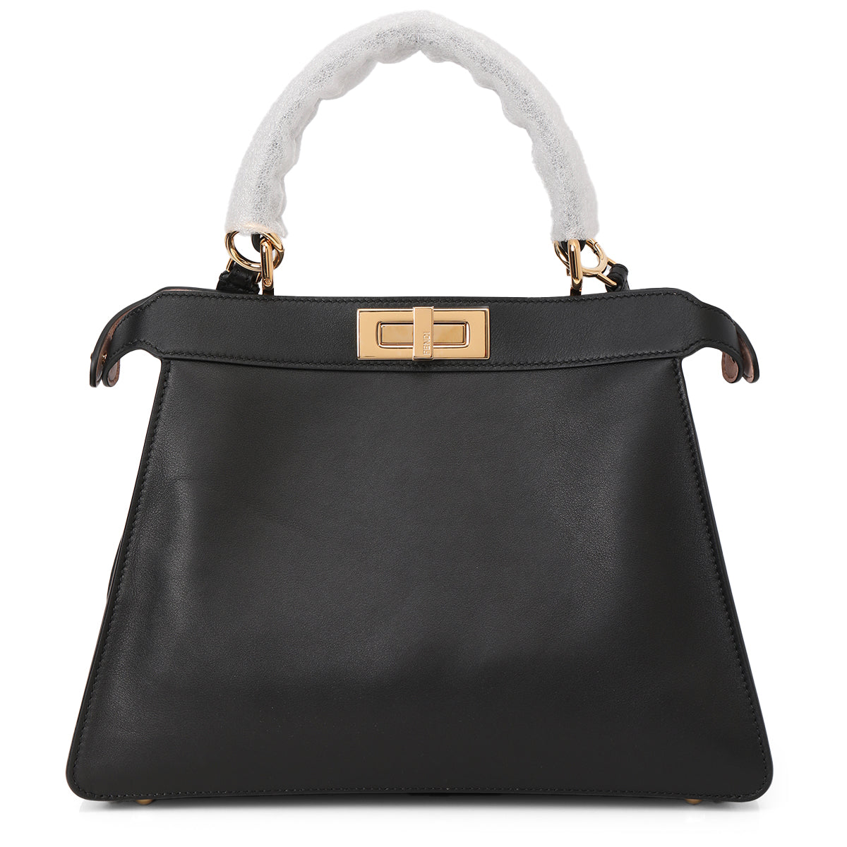 Fendi Peekaboo ISeeU Medium Calf Leather - Black