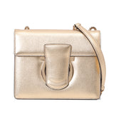 Salvatore Ferragamo Thalia Gold Bag One Size