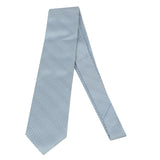 Blue And White Motif Soie Silk Tie One Size