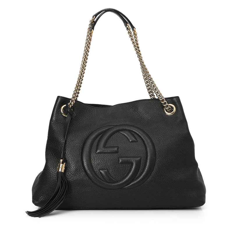 Pre-loved Gucci Chain Tote Medium Bag