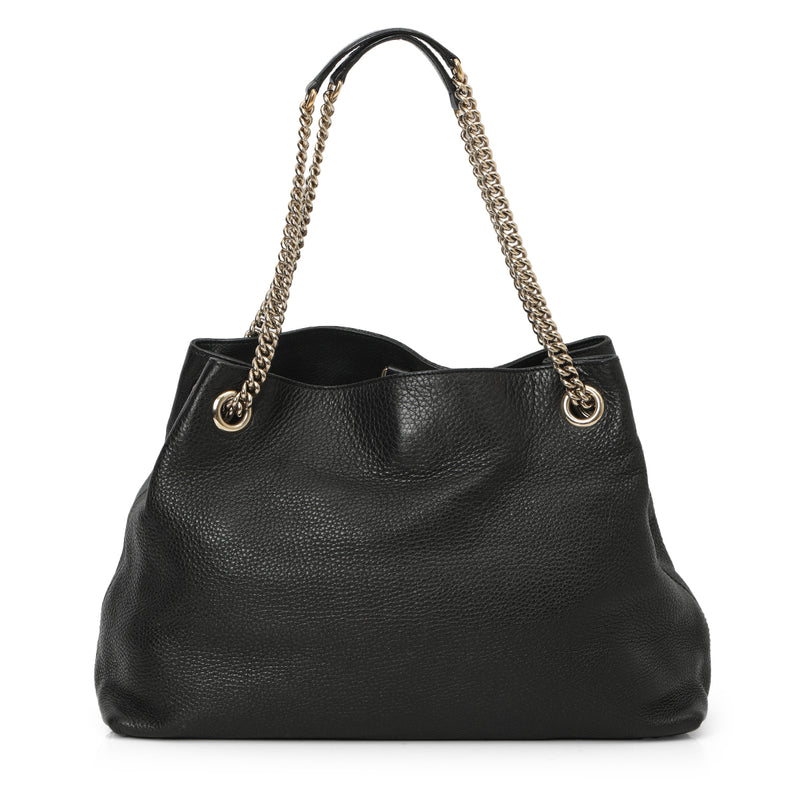 Pre loved gucci chain tote medium bag price