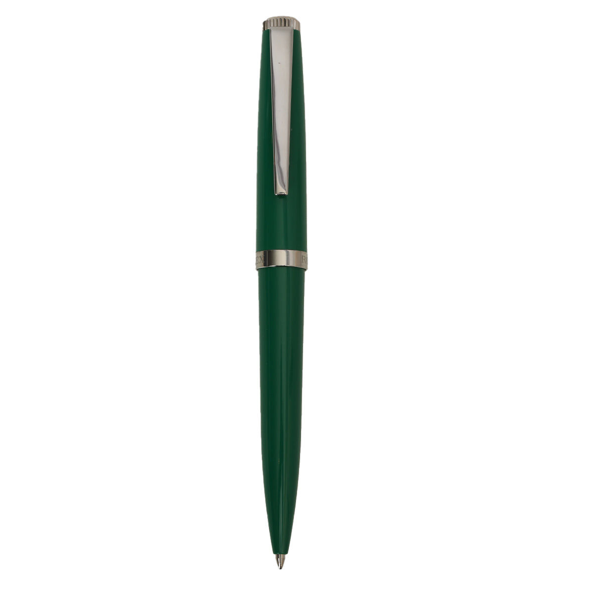 New Rare Green And Silver Ballpoint Pen One Size