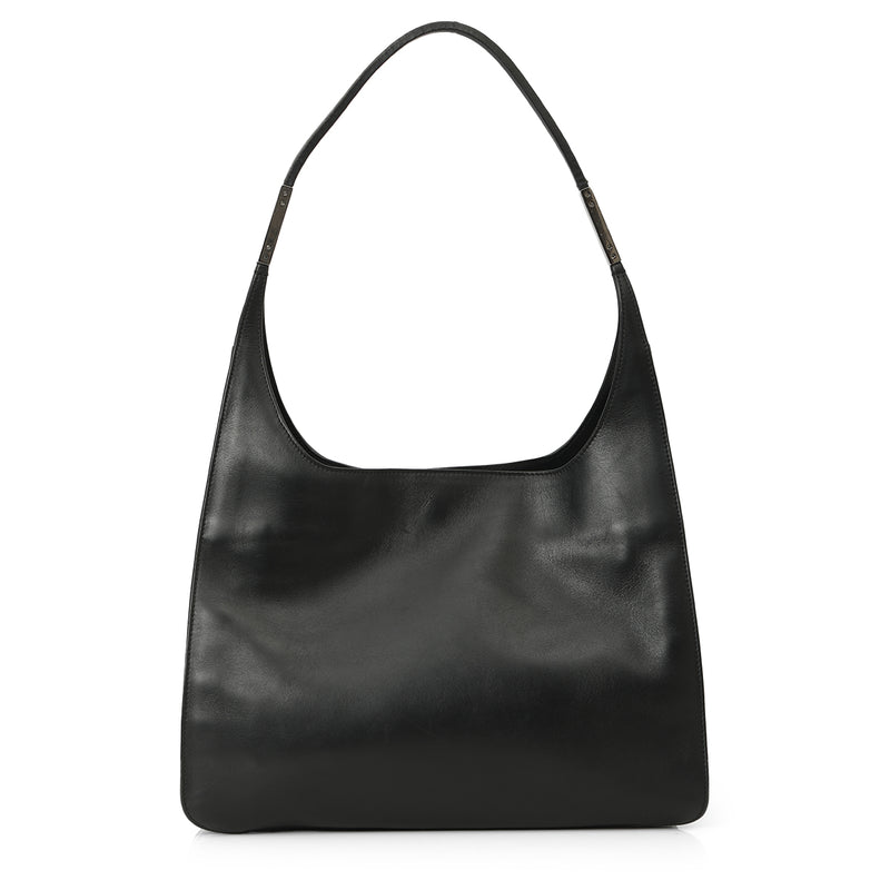 Pre loved gucci vintage black hobo bag one size price