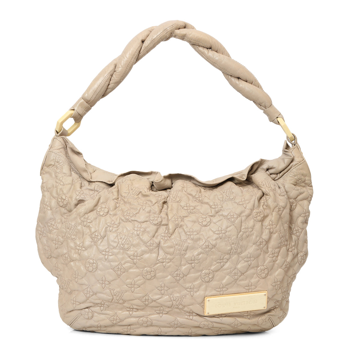 Limited Edition Beige Monogram Olympe Nimbus GM Bag