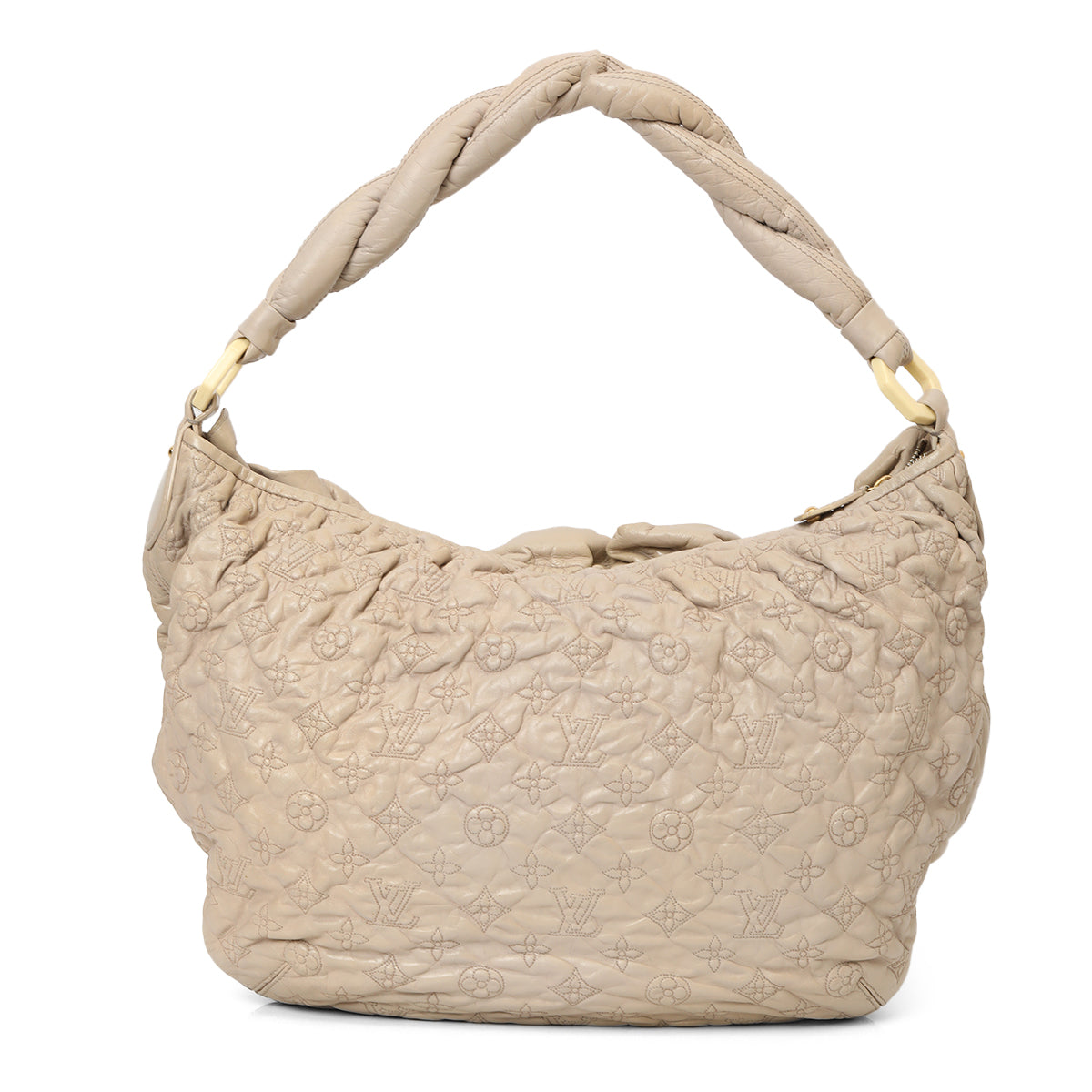 Limited Edition Beige Monogram Olympe Nimbus GM Bag