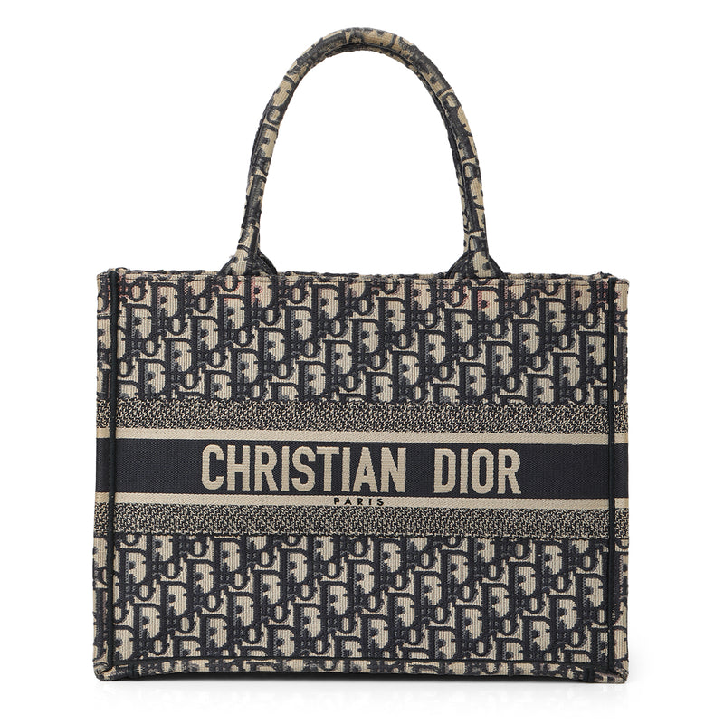 Oblique Jacquard Medium Book Tote