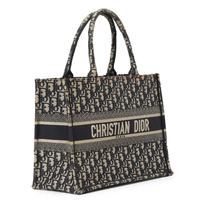 Oblique Jacquard Medium Book Tote