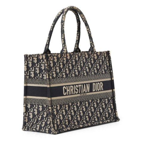 Oblique Jacquard Medium Book Tote