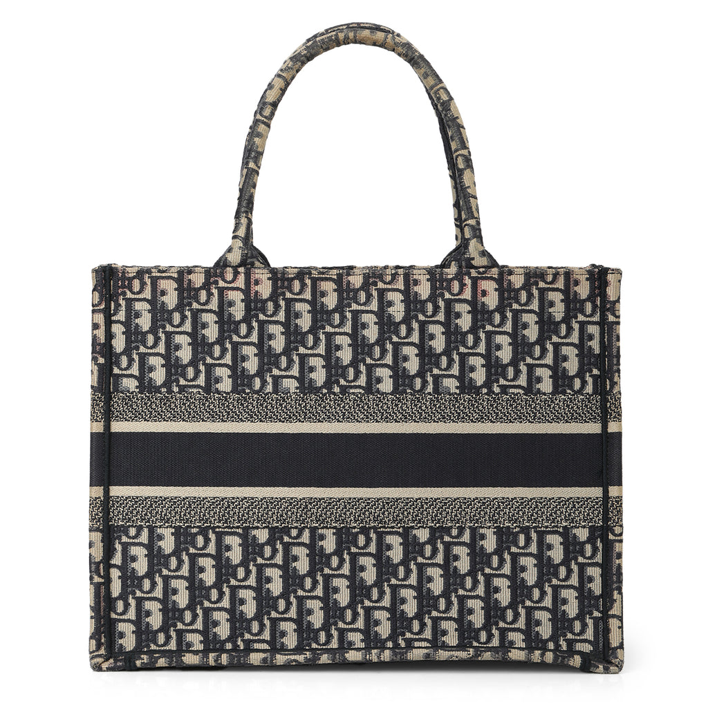 Oblique Jacquard Medium Book Tote – Confidential Couture