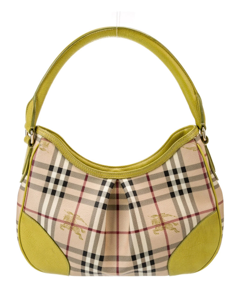 Haymarket Check Hobo Bag One Size