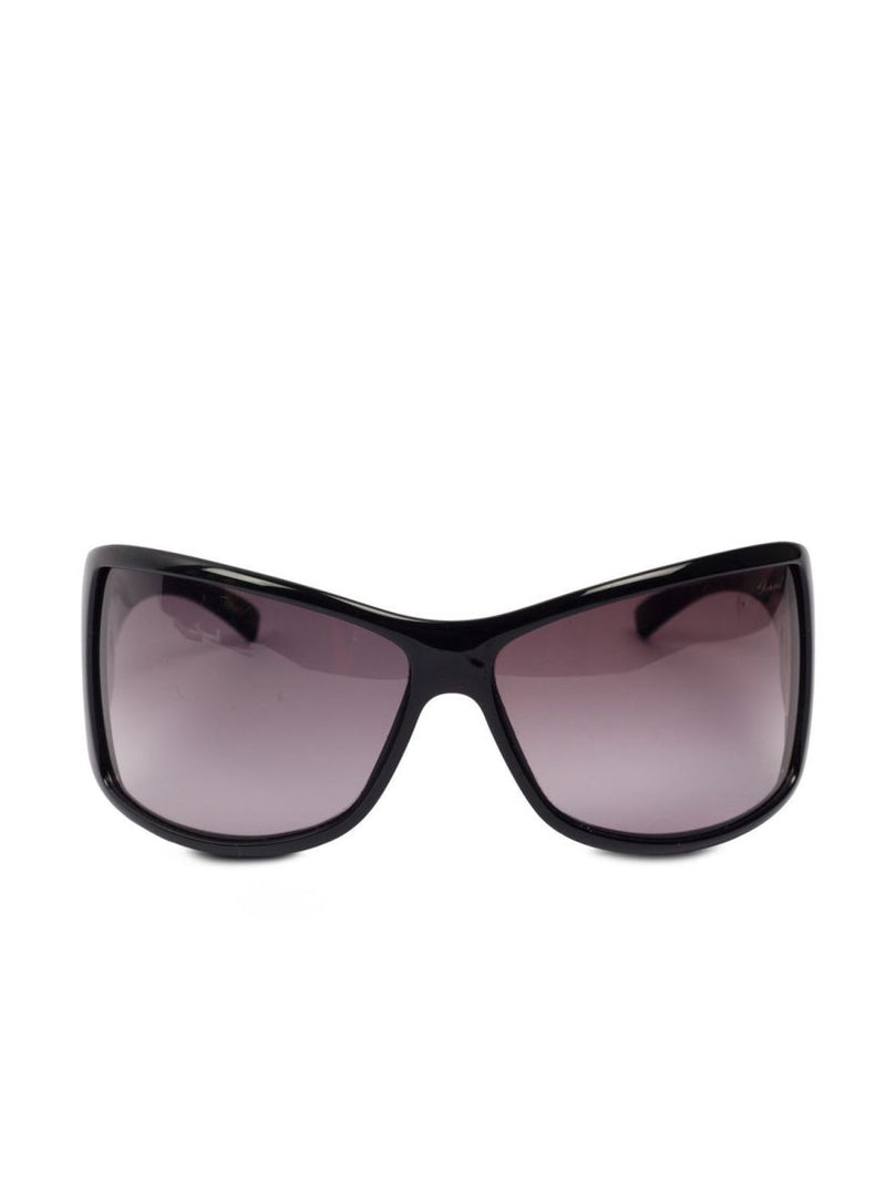 Black & Gold Embossed Sunglasses