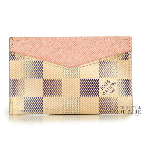 Damier Azur Canvas Card Holder