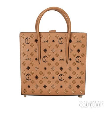 Nude/Red Medium Paloma Loubinthesky Handle Bag