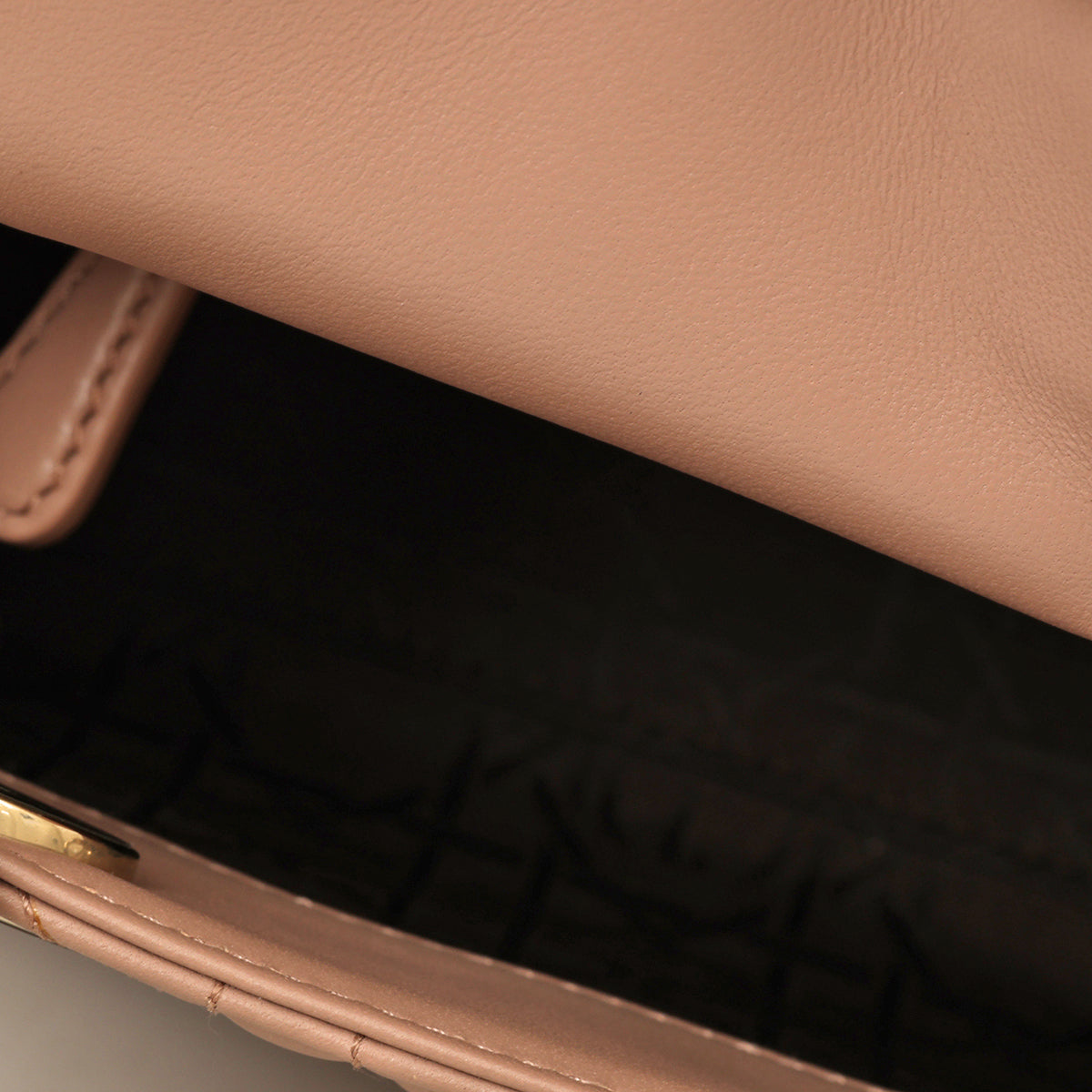 Nude Rose Mini Lady Dior Bag