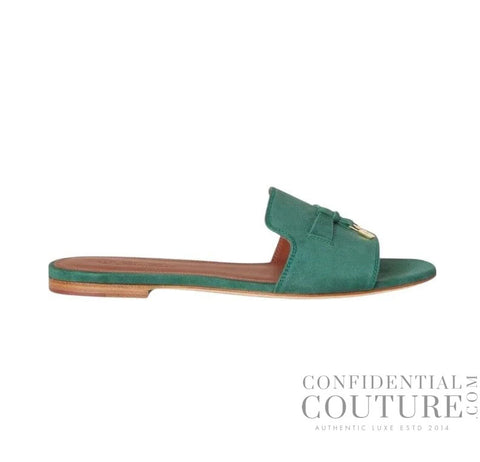 Sap Green Summer Charms Sandals- EU 39