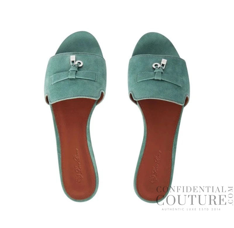 Sap Green Summer Charms Sandals- EU 39