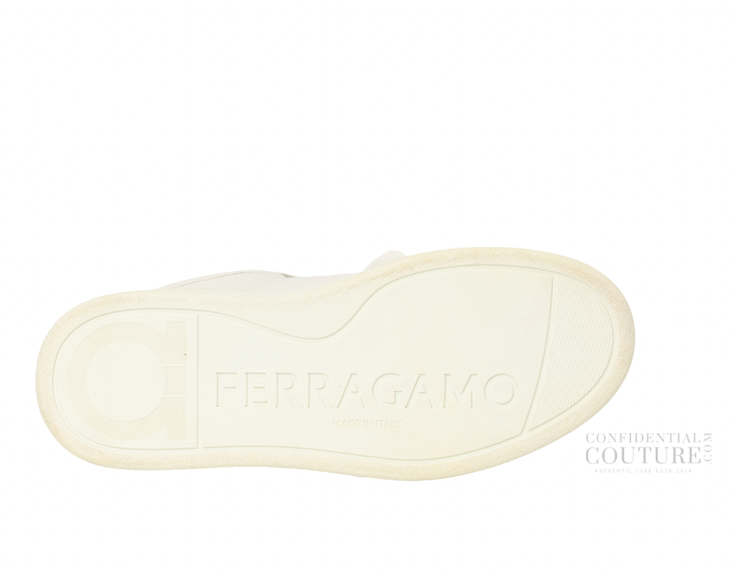 White/Gold Wedge Sneaker US 7.5 | EU 38 | UK 4.5