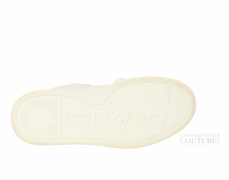 White/Gold Wedge Sneaker US 7.5 | EU 38 | UK 4.5