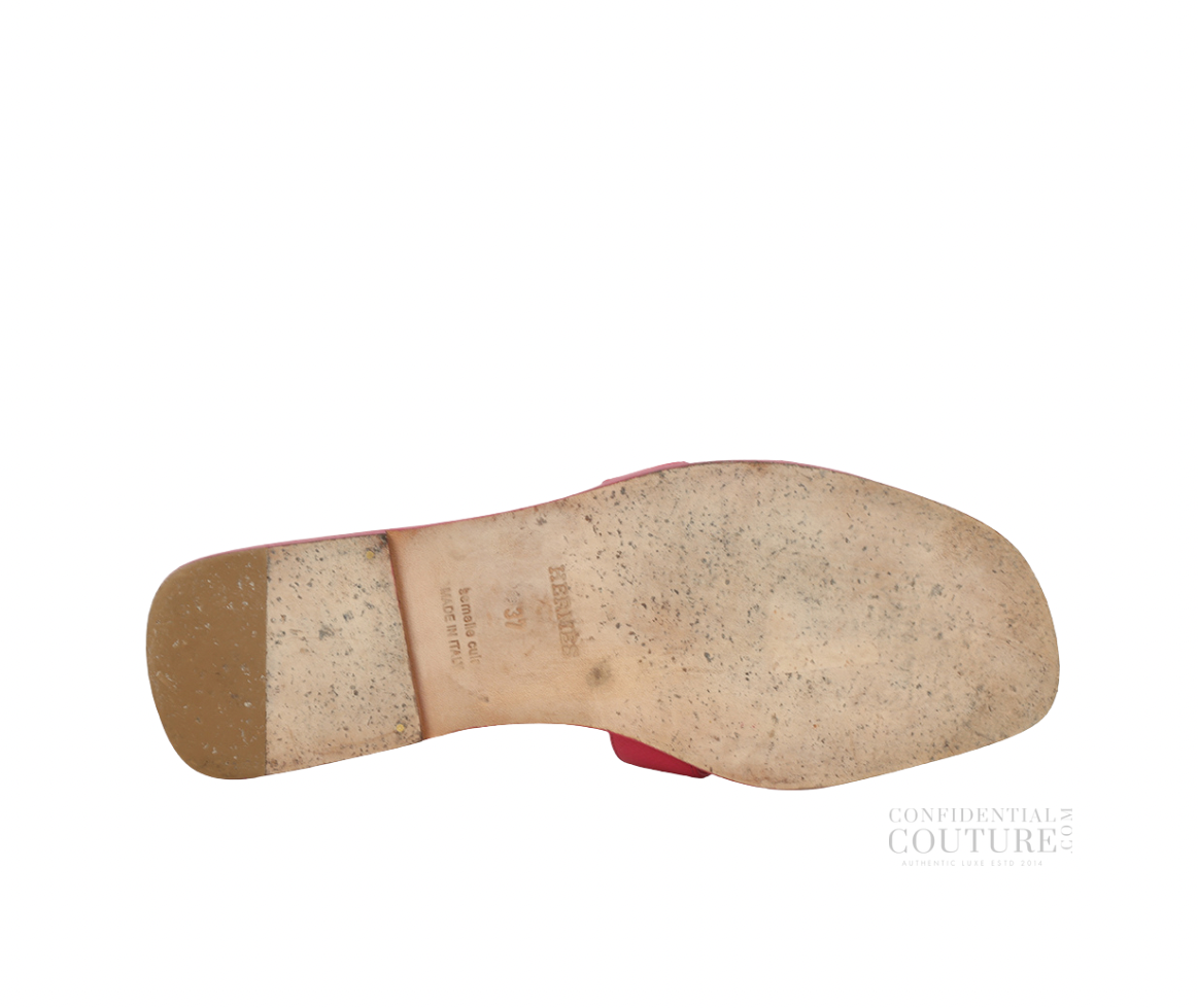 Orans rose Bougain Villier Epsom Leather EU 37 | UK 4 | US 6.5