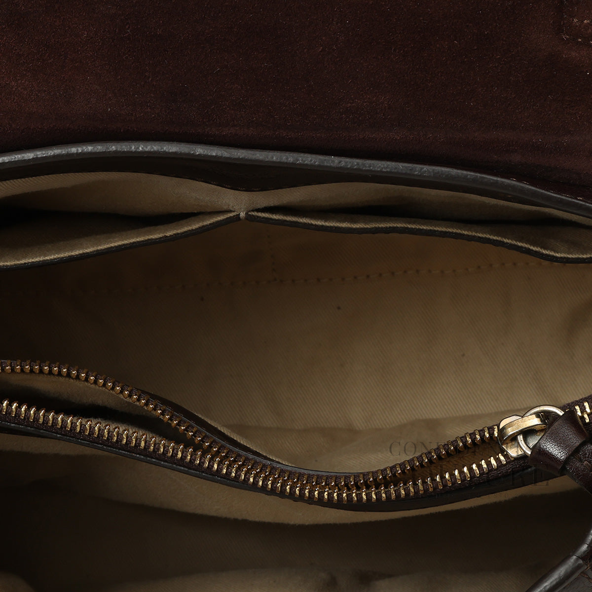 Brown Leather Small Faye Day Bag