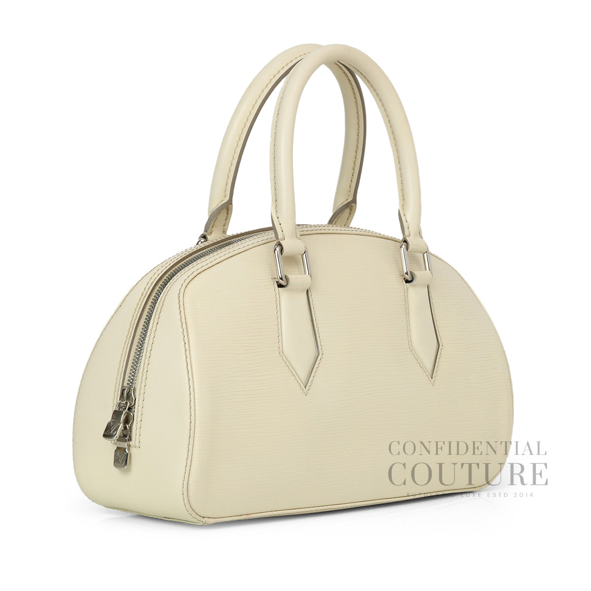 Ivory Epi Leather Jasmin Bag