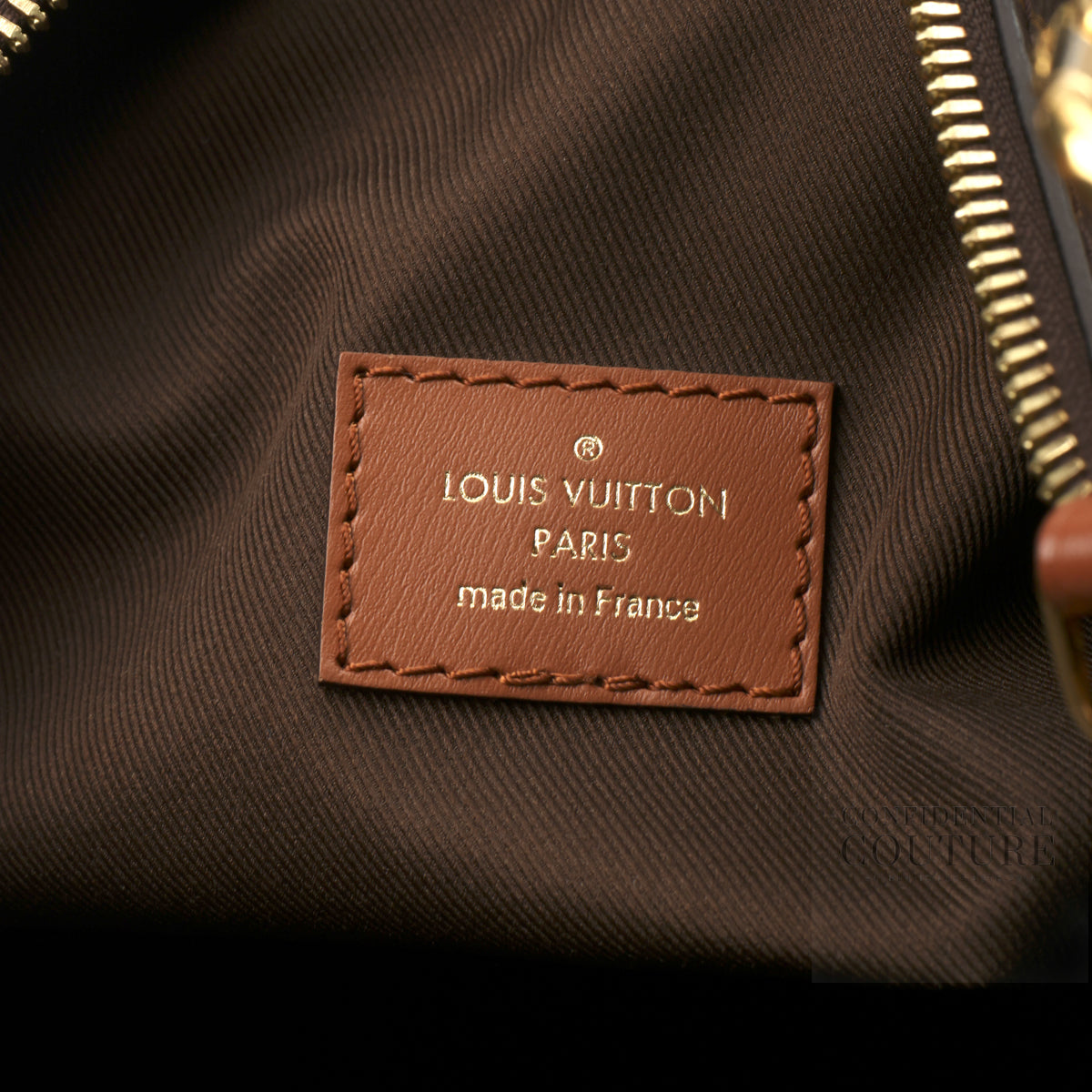 Loop Hobo Brown Monogram Shoulder Bag