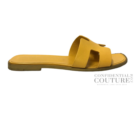 Mustard Oran Sandals EU 40 | UK 6.5 | US 9.5