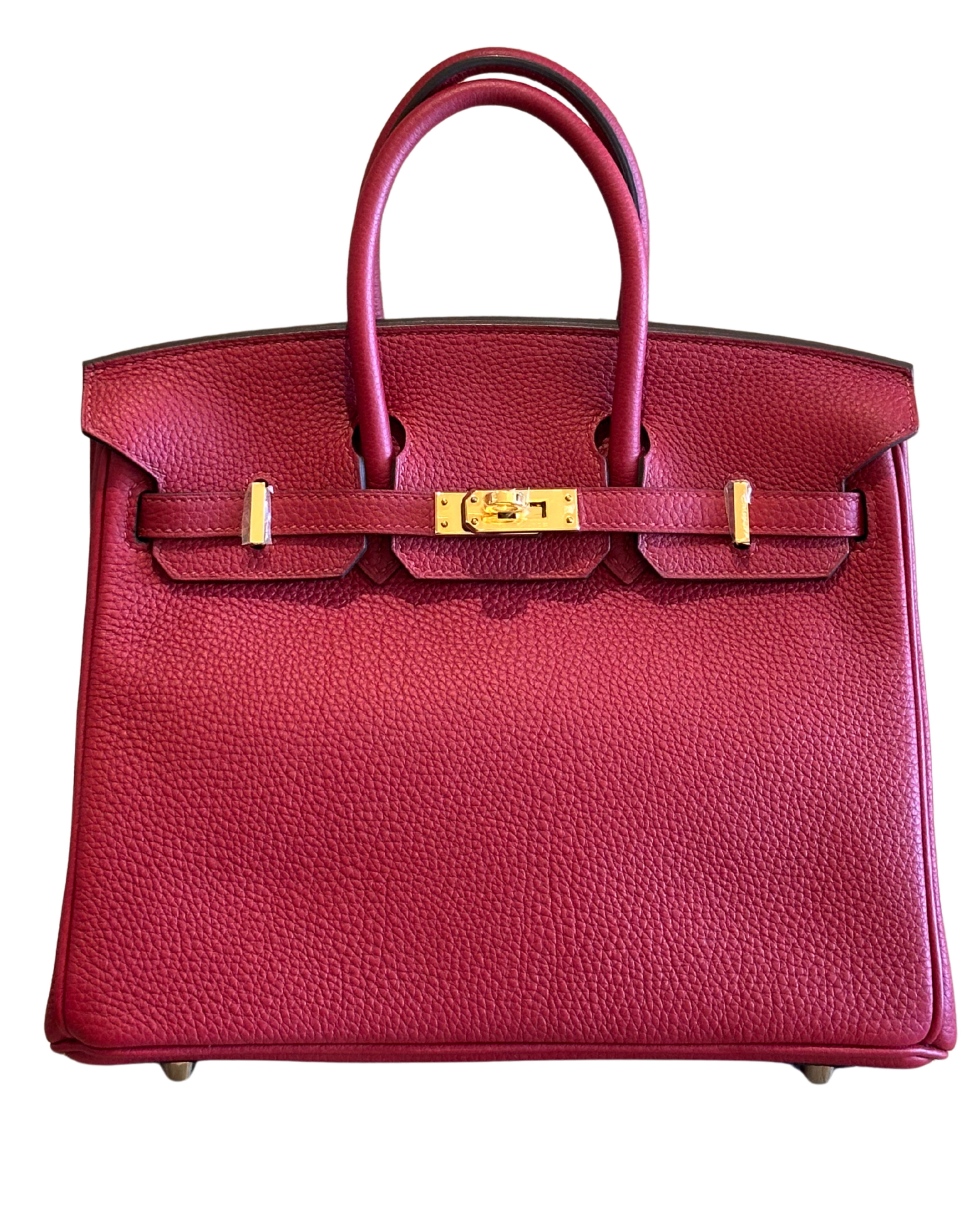Birkin Rouge Togo Gold 25 GHW