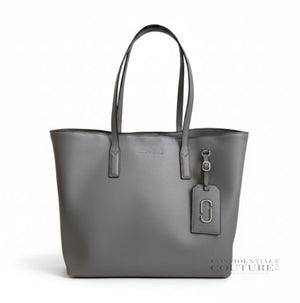 Grey Luggage Tag Tote Bag
