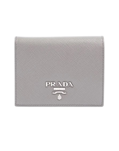 Small Saffiano Leather Wallet One Size