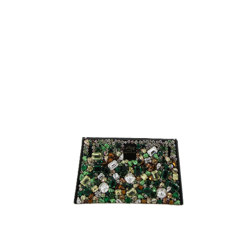 Amazonian Treasure Swarovski Crystals and Calf Suede Kelly Bag Cover