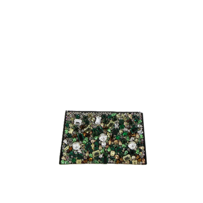 Amazonian Treasure Swarovski Crystals and Calf Suede Kelly Bag Cover